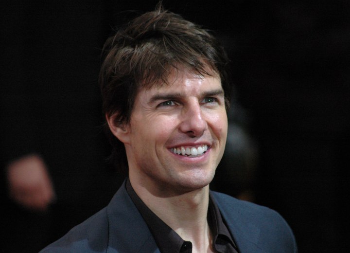 Het haar van Tom Cruise