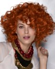 oranje haar