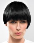 elegante korte haarstijl