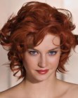 kort rood haar