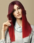 ombre kleuring voor rood haar