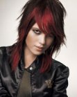 punk haarstijl voor lang haar