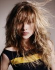 warrige lange haren