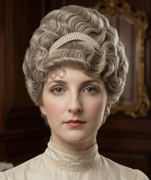 Gibson Girl-look