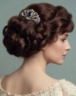 Romantisch Edwardiaans kapsel