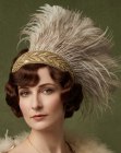 Edwardiaans kapsel met vingergolven