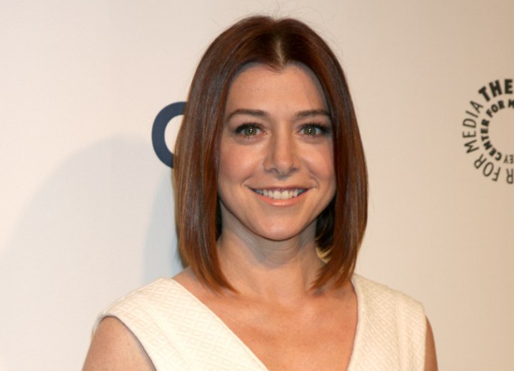 Diamantvormig gezicht - Alyson Hannigan