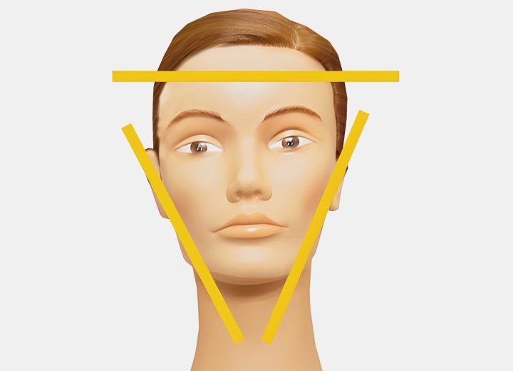 Omgekeerde driehoek gezichtsvorm