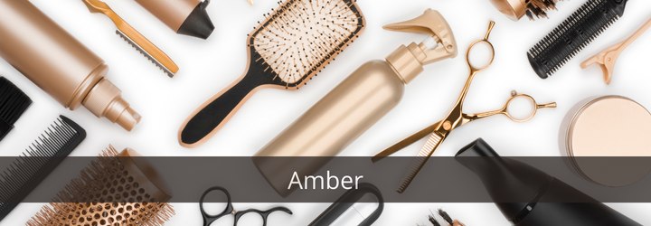 Kapster en schrijfster Amber