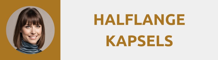 Halflange kapsels