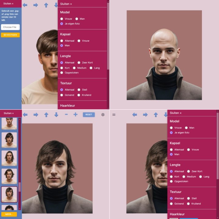 Hoe kapsels proberen op een foto van jezelf voor mannen
