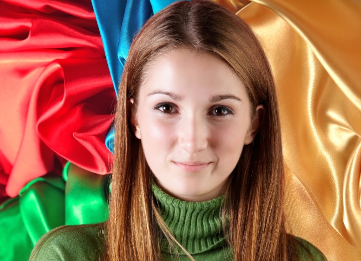 Test met de kleur van je haar, ogen en kleding om de ondertoon van je huid te bepalen