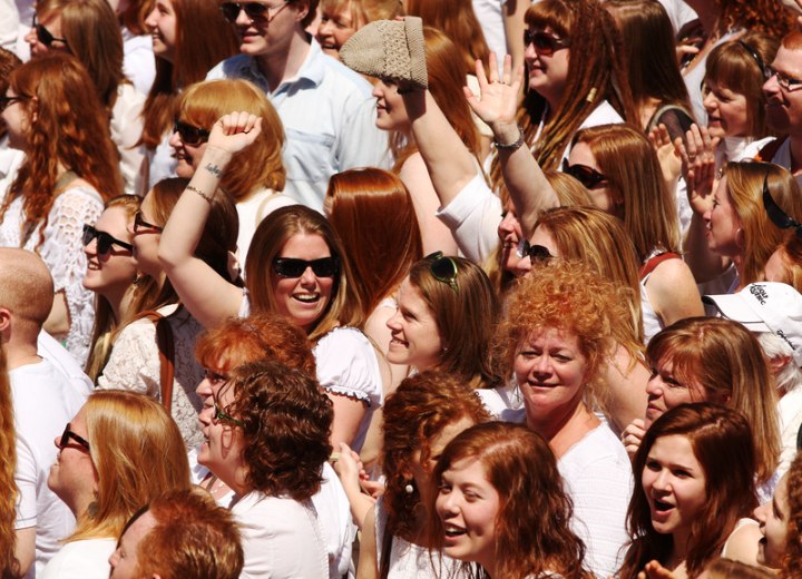 Vrouwen met rood haar