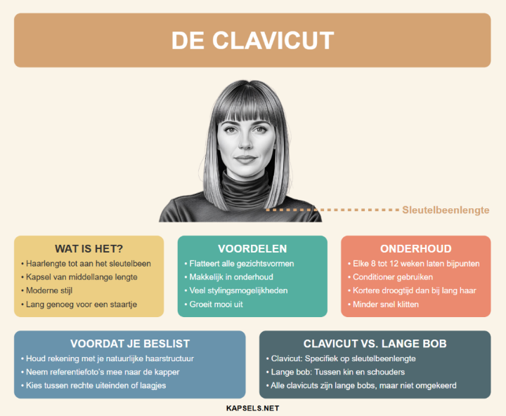 Infografiek - Wat is een clavicut