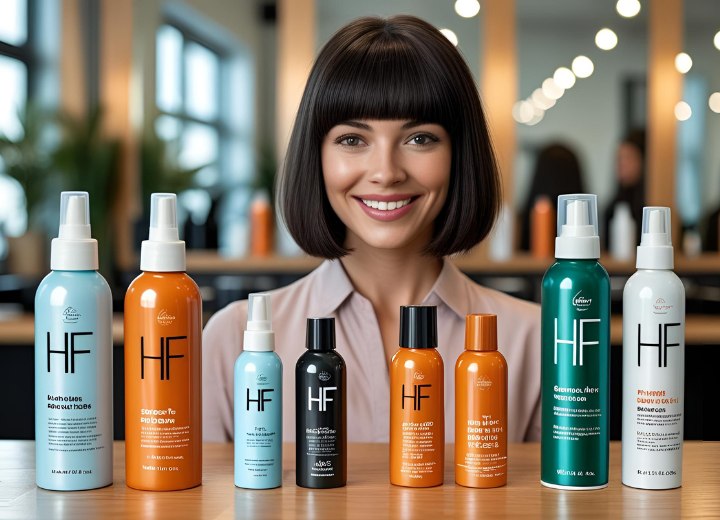 Haarproducten met alcohol