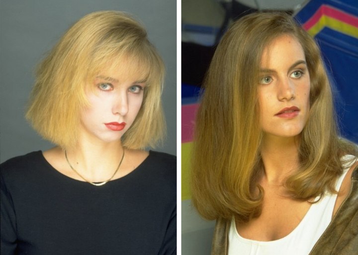 Haarmode van de jaren 90
