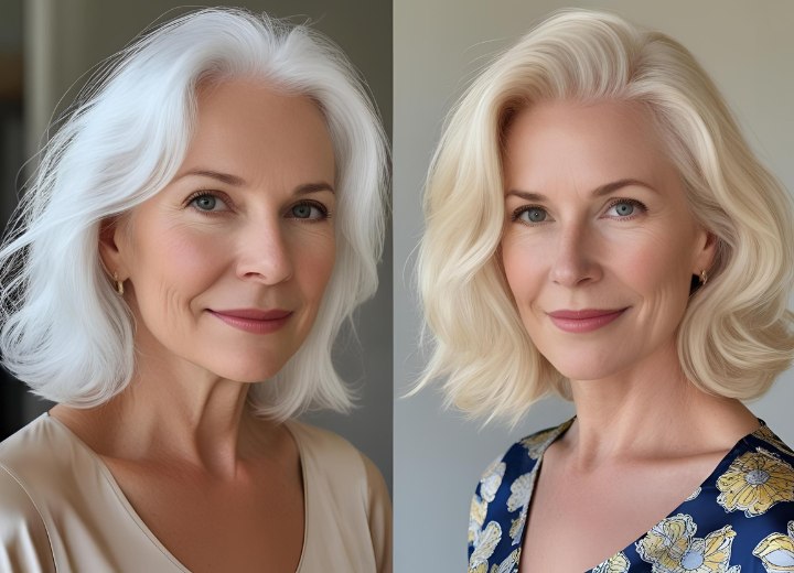 Het verschil tussen with en blond haar
