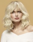 blonde bob met laagjes