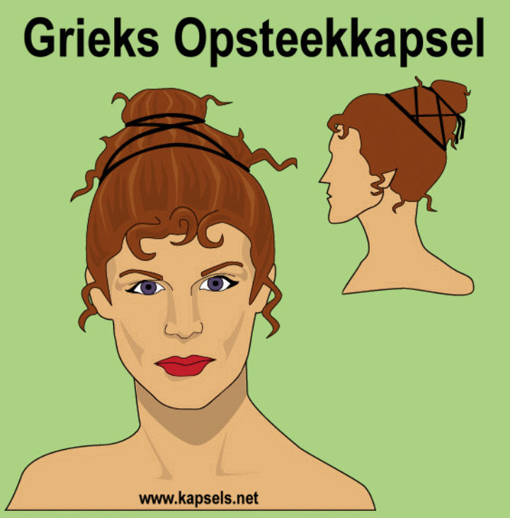 Grieks opsteekkapsel