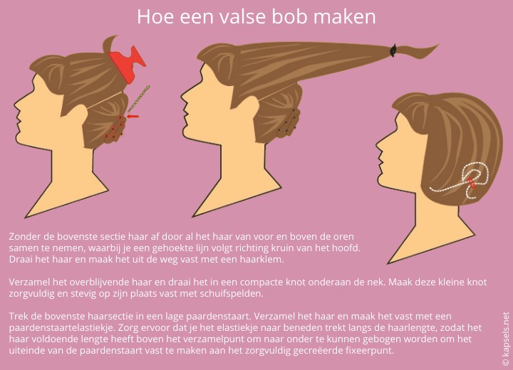 Hoe een valse bob of fake bob maken