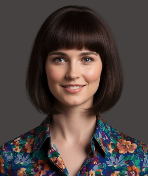 Klassieke bob met gradatie