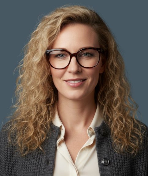 Lang kapsel met een krulpatroon met spiralen