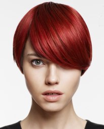 korte bob voor rood haar