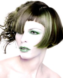 groene haarkleur