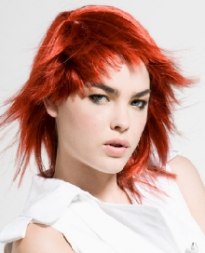 intense rode haarkleur
