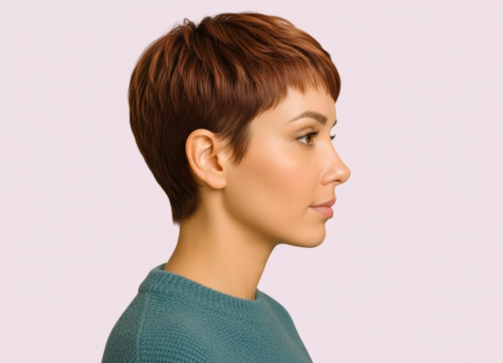 Haarkleur die licht reflecteert