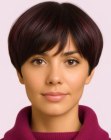 Moderne bowl cut