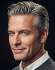 Coupe voor mannen met grijs haar