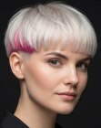 Komkapsel met een roze accentkleur