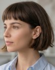 Strakke bob