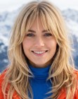 Lang, natuurlijk blond haar