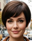 Jaren 60 Mod look haarstijl