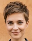 Pixie kapsel uit de jaren 90