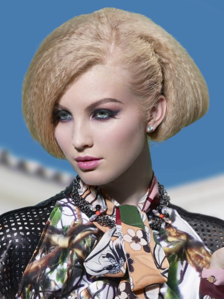 Valse bob look voor lang haar