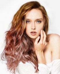 dip dye haarkleur