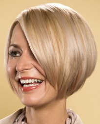 gladde asymmetrische bob