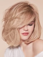 Blonde bob met volume