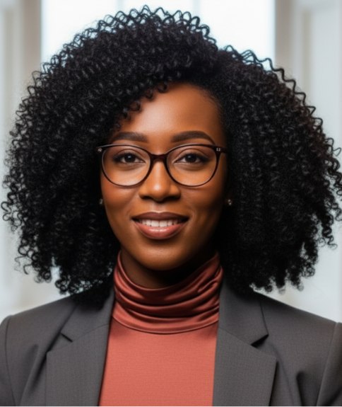 Halflang kapsel met krullen