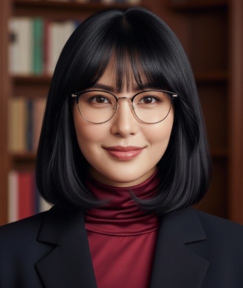 Net boven de schouders bob