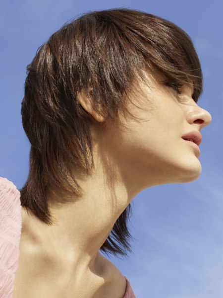 Mullet kapsel voor vrouwen