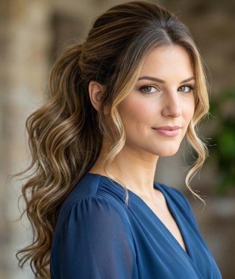 Feestelijke paardenstaart