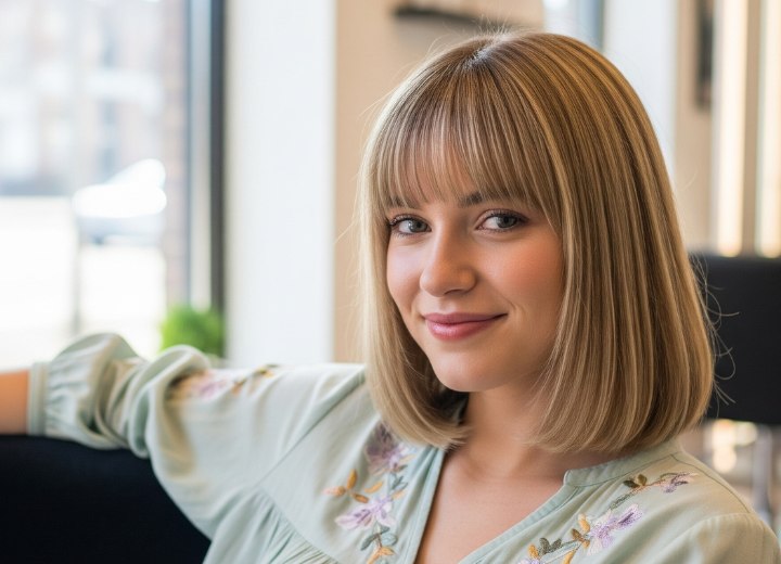Bob met highlights en pony