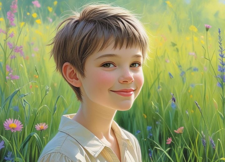 Pixie cut - Kort onderhoudsvriendelijk kapsel voor jonge meisjes