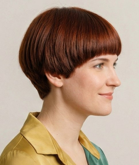 Moderne versie van een vintage bob