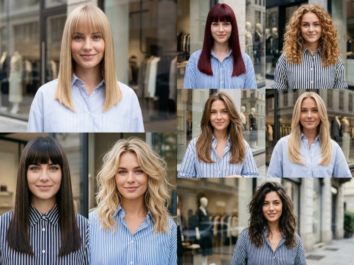 Idee&euml;n en inspiratie voor lang haar