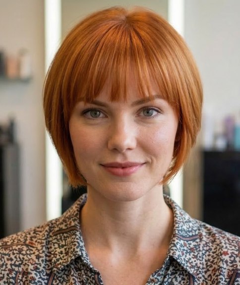 Bobkapsel met een opgeschoren nek